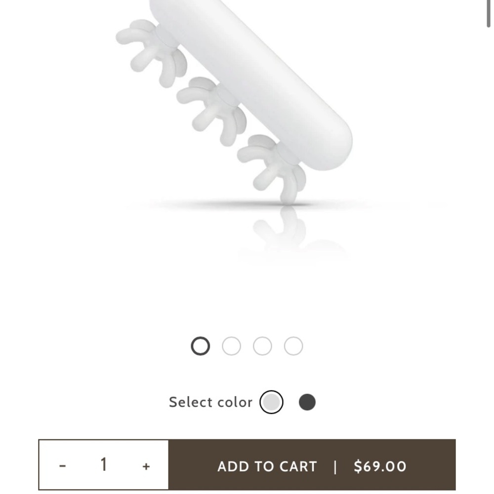 Faceblaster White Facial Massage Tool by - Picture 2 of 5